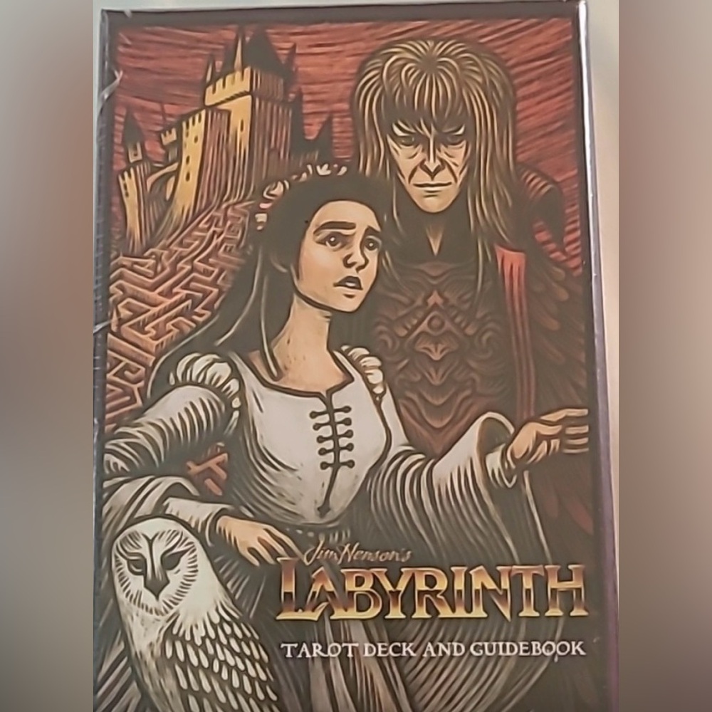 Jim Henson Labyrinth tarot cards and guide book new in original package.